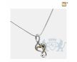TrebleClef Ashes Pendant Pol Silver and Gold Vermeil foto 1