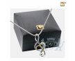 TrebleClef Ashes Pendant Pol Silver and Gold Vermeil foto 1