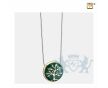 TreeofLove Ashes Pendant Pearl Green and Pol Gold Vermeil foto 1
