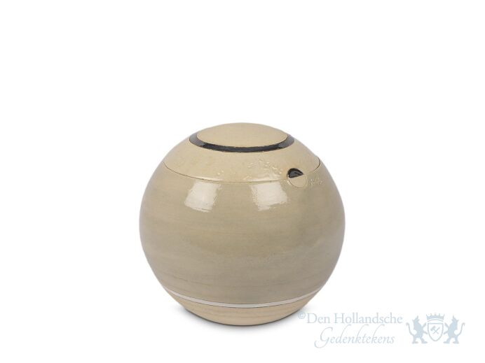 UBVIHN-18-3129 | Ihnos L dog | Mocca-plat | 18cm - 2,5L foto 1