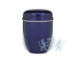 Aluminium urn donkerblauw foto 1
