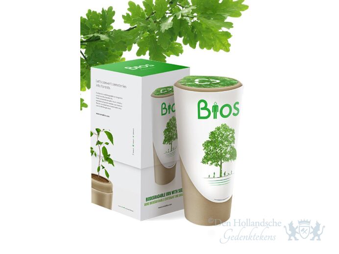 BIOS URN - Eik - 33cm &oslash;16cm 3L foto 1