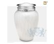 Blessing Adult Urn Pearl White and Pol Silver foto 1