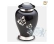 Classic Butterfly Tribute Adult Urn Midnight and Bru Pewter foto 1