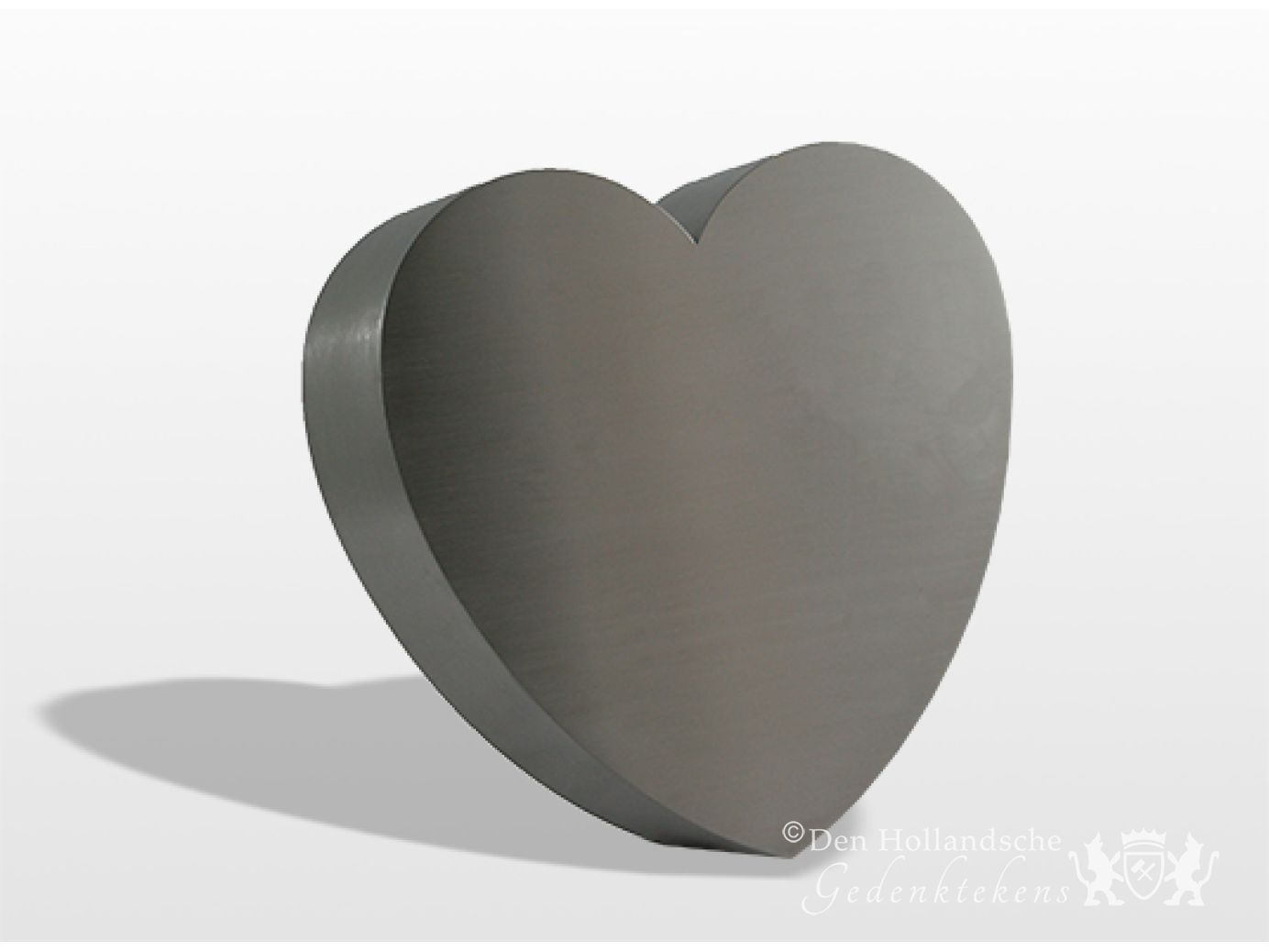 Uitgelezene Cortenstaal urn hartvorm | Den Hollandsche Gedenktekens | 10709 CN-14