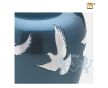 Divine Flying Doves Adult Urn Blue and Bru Pewter foto 1