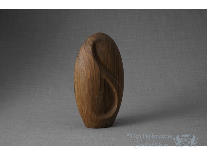 Houten urn eternity - Walnoot foto 1