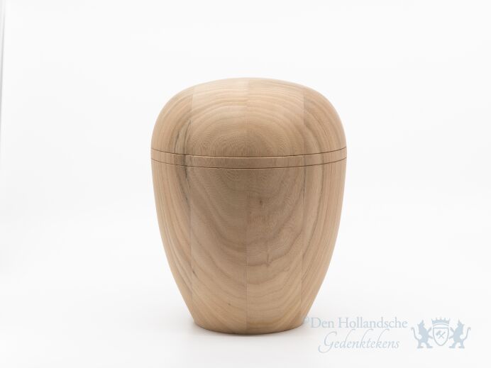 Houten urn klassiek - Naturel 1,5L foto 1