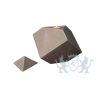 Keramische urn "Abstract Beige Grey" foto 1