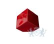 Keramische urn "Abstract Red" foto 1