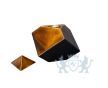Keramische urn "Abstract Rusty Brown" foto 1