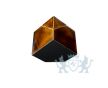 Keramische urn "Abstract Rusty Brown" foto 1