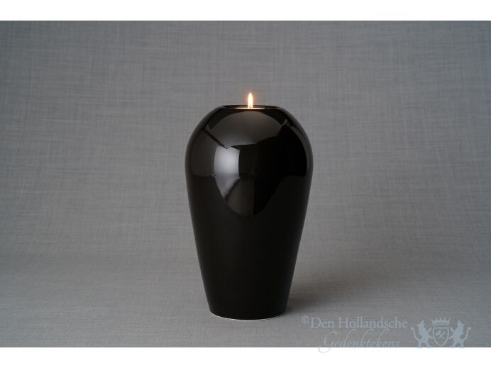 Keramische urn serenity - zwart 3,3L foto 1