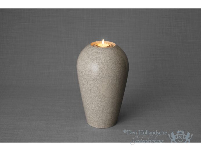 Kermische urn serenity -  Craquele -3,3L foto 1