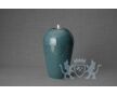 Kermische urn serenity - groen/blauw 3,3L foto 1