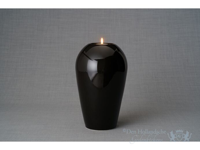 Kermische urn serenity - zwart 3,3L foto 1