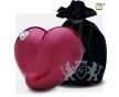 LoveHeart Adult Urn Pearl Red and Pol Silver w/Swarovski®  foto 1