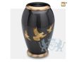 Majestic Flying Dove Adult Urn Midnight and Bru Gold foto 1