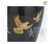 Majestic Flying Dove Adult Urn Midnight and Bru Gold foto 1