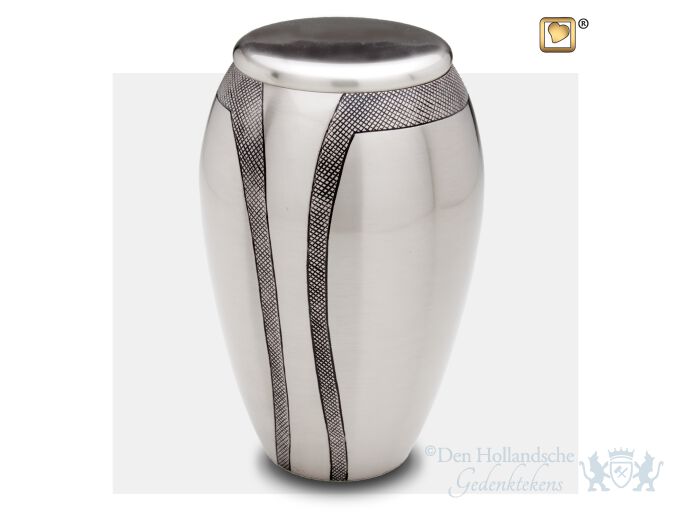 Majestic Stripes Adult Urn Bru Pewter foto 1