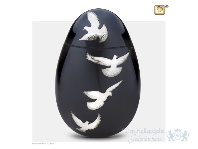 Nirvana Adieu Adult Urn Midnight and Pol Silver foto 1