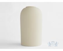 PELION – handgemaakte eco urn in zacht beige engobe foto 1