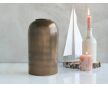 PELION – handgemaakte urn in koperkleurig metallic keramiek foto 1