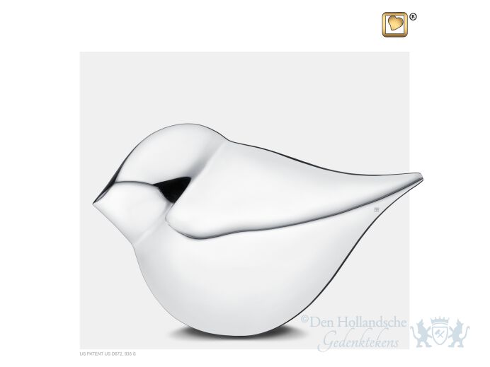 SoulBird Adult Urn Pol Silver foto 1