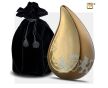 TearDrop Adult Urn Bronze and Hmd Gold foto 1