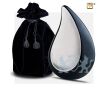 TearDrop Adult Urn Midnight and Bru Pewter foto 1