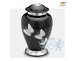 Tradional Butterflies Adult Urn Midnight and Bru Pewter foto 1