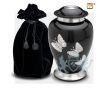 Tradional Butterflies Adult Urn Midnight and Bru Pewter foto 1