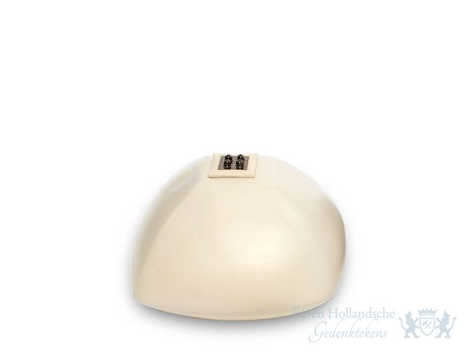 UM32 BEIGE | Urne in keramiek Dia 24 cm 3,5L foto 1