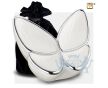 Wings of Hope Adult Urn Pearl White and Pol Silver foto 1