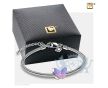 Wings of Hope Ashes Bead Pearl Lavender and Pol Silver foto 1