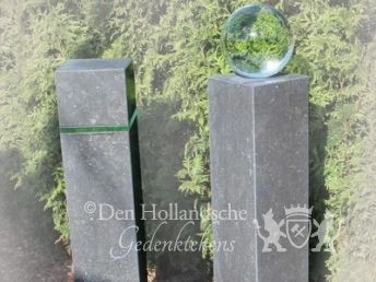 Zuilen met glas