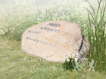 Zwerfkeien grafmonument