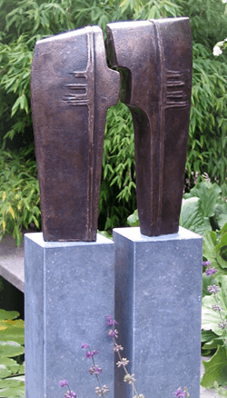 urn in eigen tuin
