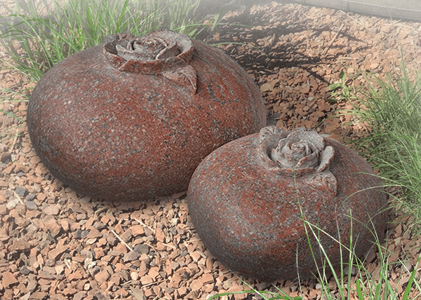 urn buiten in eigen tuin