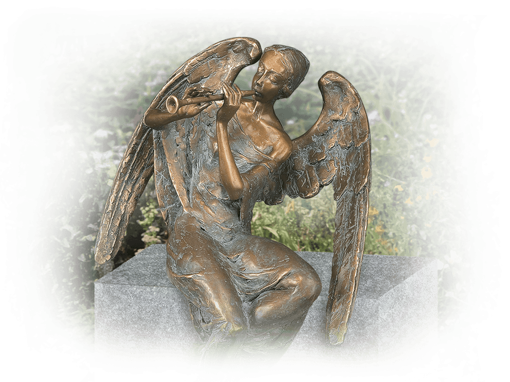 engel op grafsteen