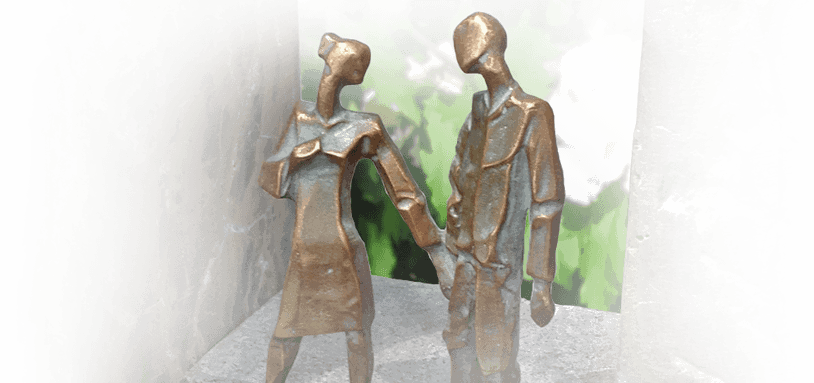 grafaccessoires bronzen beeldje