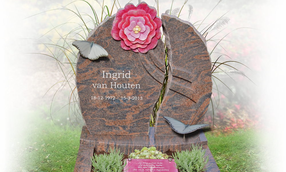 grafsteen decoraties natuursteen