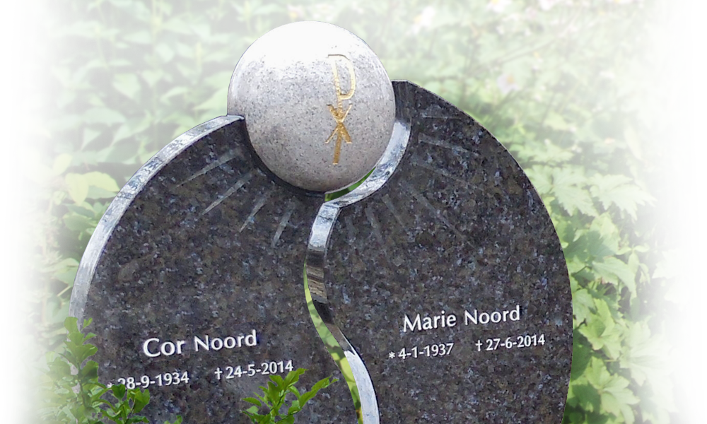 grafsteen decoraties zon natuursteen